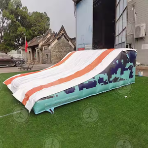 Rampe de skate gonflable étanche à l'air, nouvelle conception populaire, combo de <span class=keywords><strong>skateboard</strong></span>, rampe de lancement de <span class=keywords><strong>skateboard</strong></span> en PVC réglable - Product Image 5