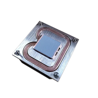 Refroidisseur de serveur CPU 1U sans ventilateur avec caloduc en cuivre et dissipateur thermique à ailettes en aluminium, solution de refroidissement passif pour centre de données