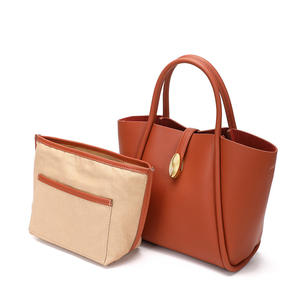 กระเป๋าถือ Niche ขนาดใหญ่ หนังแท้ สำหรับเดินทางไปทำงาน ดีไซน์หรูหรา รุ่นใหม่ปี 2021 กระเป๋าสะพายข้างทรงปีกสำหรับผู้หญิง - Product Image 5