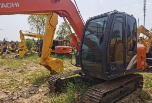 Pelleteuse sur chenilles Hitachi d'occasion Zx70 à vendre - Product Image 2