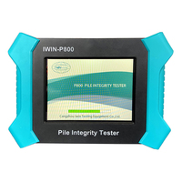 Probador de integridad de pila profesional P800 de alta precisión con Bluetooth y software de análisis de datos para ingeniería de cimientos