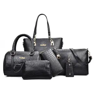 Luxury Brand Composite Bags 6 Piece Set Ladies Handbag and Purse Shoulder Tote Bags For Women Bags Set Handbags