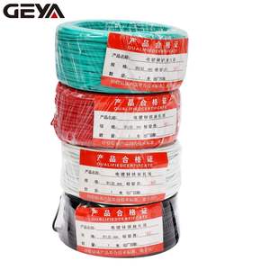 GEYA高品質マルチカラーセルフロックフレキシブルナイロン66ケーブルタイ中国工場PVCケーブルタイ - Product Image 1