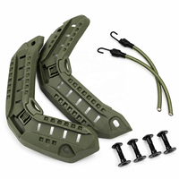 Kit de rails latéraux pour casque FAST, adaptateur de montage en nylon avec vis et cordon pour accessoires de casque, équipement d'entraînement en plein air