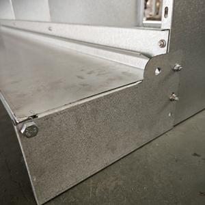 กล่องรังนกไก่แบบม้วนได้สามช่องสำหรับวางไก่โลหะ - Product Image 6