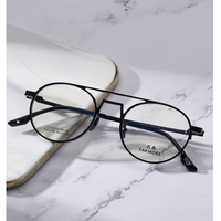 Nouveau design de monture de lunettes d'affaires unisexe en titane pur Montures de lunettes optiques