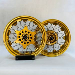 Moyeu de roue à rayons sans chambre à air, adapté à la modification du moyeu de roue Honda CB400X CB400F CB400R, accessoire moto, jantes 17 pouces - Product Image 2