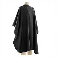 Tablier de coiffeur personnalisé antistatique et résistant à l'eau, cape en polyester pour la coupe de cheveux et le maquillage