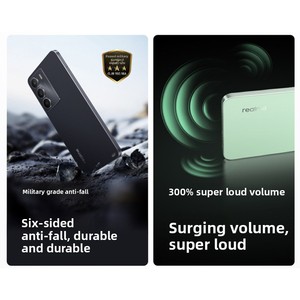 <span class=keywords><strong>Realme</strong></span> V70s Noir Dimensity 6300 Deca Core Batterie Grande Capacité 5000 mAh Écran Taux de Rafraîchissement Élevé 120 Hz Téléphone Gaming 5G pour Étudiants Anglais - Product Image 3