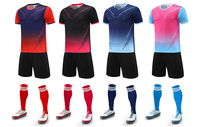 Ensemble de maillots de football personnalisés en polyester pour jeunes et adultes, tenue d'entraînement et de match, vêtements de sport respirants et à séchage rapide, maillot et short
