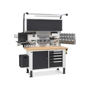 Fami MASTERBR1509 Banco de trabajo regulable de 150cm con armarios, cajonera y 3 Ergo Work - Product Image 1