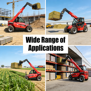 WSC625 Kompakter Teleskoplader Kubota Diesel 4WD Radlader Kraftstoffsparend für Bau und Landwirtschaft - Product Image 5