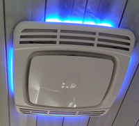 Aire Acondicionado para Techo de Autocaravana con Bomba de Calor, Refrigeración y Calefacción para Exteriores, Aire Acondicionado para Techo de Vehículo AC110V 220V