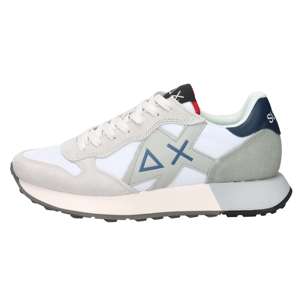 Baskets pour hommes Sun68 Z36115 Blanc Gris Bleu Noir Talon de 3,5 cm Chaussures Chunky - Product Image 1