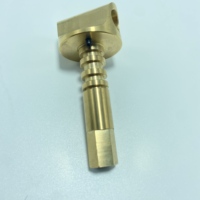 Actionneur rotatif CNC en acier inoxydable/laiton usiné avec une tolérance de 0,01 mm