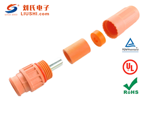 カスタム急速充電1P真鍮<span class=keywords><strong>DC</strong></span>コネクタケーブル高効率ナイロン200A/150A/120Aバッテリーエネルギー貯蔵オス/メス - Product Image 3