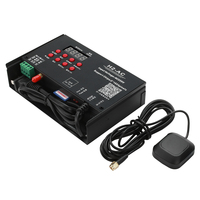 Aipin H2-AC 2 Port DMX 512 Signal série SPI Décodeur RDM Master RGB LED Strip Light Constant Voltage Program Project Controller