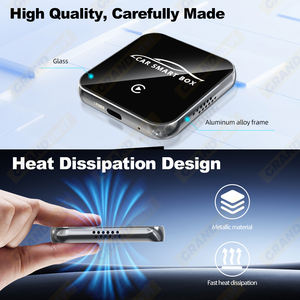 Grandnavi Multimedia AI Box 2G 16G Adaptador Inalámbrico CarPlay Apple Car Play Box WiFi de Doble Banda Bluetooth USB <span class=keywords><strong>para</strong></span> YouTube <span class=keywords><strong>Netflix</strong></span> - Product Image 5