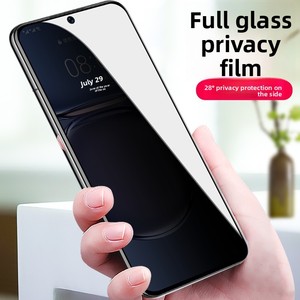 Protector de Pantalla de Vidrio Templado con Borde Negro Anti-Espía para Huawei Mate 70 Pro, Cobertura Total, Anti-Huellas, Anti-Polvo, Anti-Golpes - Product Image 4