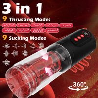 Hochgeschwindigkeits-Masturbator der Dritten Generation für Männer, Freihändiger Vibrator-Masturbationsbecher