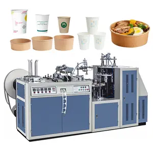 Professional paper cups making equipment kraft paper cup production machine