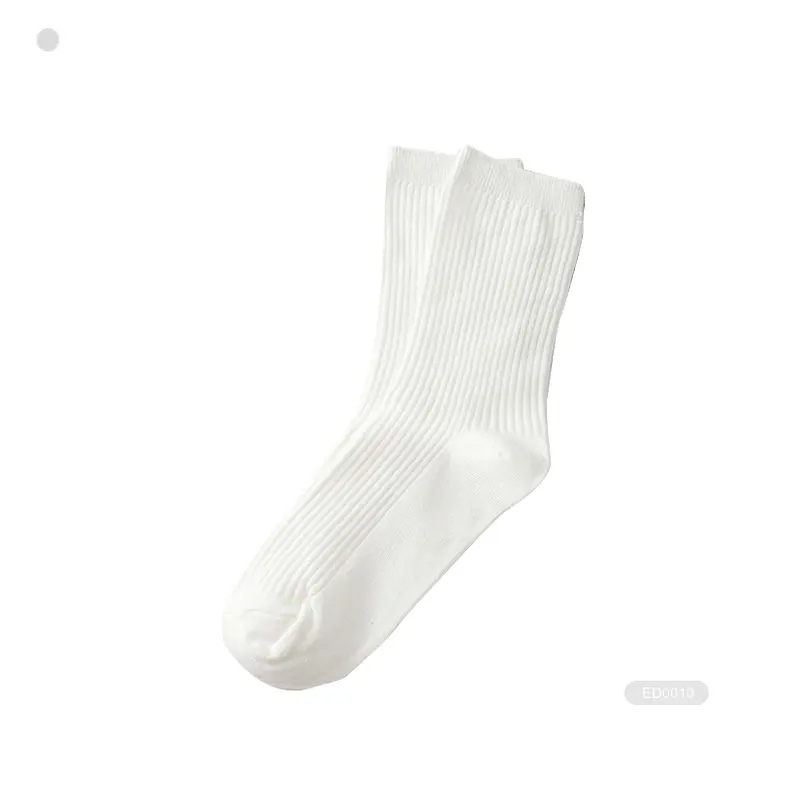 BX-E0147 calcetines blancos man bulk white dress socks for men calcetines poliester
