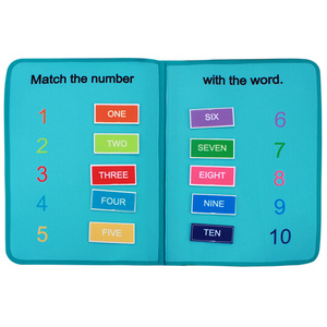 Fabric for kids Montessori reading early education of <strong>the</strong> <strong>baby</strong> Cloth <strong>Book</strong> for Early Education - Product Image 6
