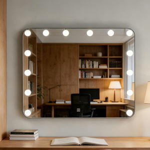 <span class=keywords><strong>Miroir</strong></span> LED de haute qualité en gros et <span class=keywords><strong>miroir</strong></span> mural de haute qualité de différentes tailles avec éclairage à 3 couleurs - Product Image 3