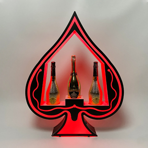 ¡<span class=keywords><strong>Casamigos</strong></span>! Logotipo personalizado Led CAJA DE REGALO Exhibición Decoración Luz LED Botella Presentador Vertedor de vino - Product Image 2