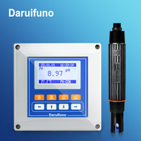 Bahan PPS kualitas tinggi Digital Modbus RS485 Sensor pH untuk pabrik kotoran