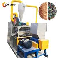 Machine de séparation de fil de cuivre, production d'énergie, plastifieuse de câbles