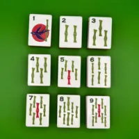 Ensemble de Mahjong de Luxe Moderne de Style Américain Rouge Classique en Acrylique Transparent Durable pour 4 Joueurs, Idéal pour les Réunions de Famille