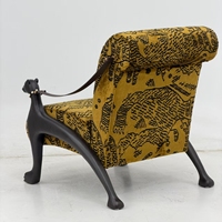 Fauteuils design avec des détails sculpturaux audacieux en forme de panthère pour un style d'intérieur sophistiqué et des fauteuils haut de gamme