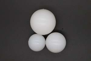 Bola elástica de goma natural de silicona sólida suave en blanco y negro Pantalla vibratoria de alta frecuencia - Product Image 2