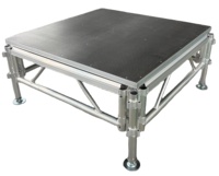 Plateforme de scène portable en aluminium robuste pour événements