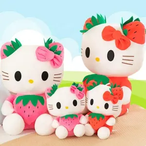Most Popular Cartoon KT Cat Dolls Best Selling Famous Anime Figure Cartoon Character Plush Toys Kids Girls Gifts