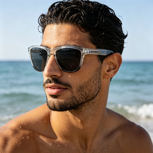 Lunettes de soleil de luxe de haute qualité, unisexes, rétro, carrées, noires, de marque de créateur, avec logo personnalisé - Product Image 6