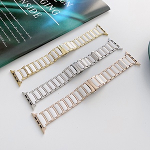 <span class=keywords><strong>Correa</strong></span> de Cerámica de Lujo para Reloj <span class=keywords><strong>Apple</strong></span>, Brazalete Metálico Ejecutivo para las Series 11, 10, 9, 8, 7, 49mm, 45mm, 46mm - Product Image 2