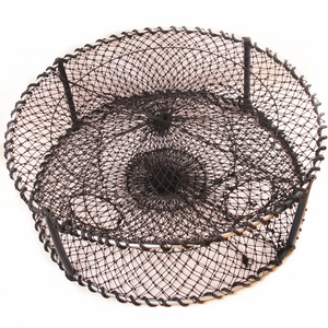 Pièges à crabes de boue pliables ronds commerciaux australiens en gros - Product Image 3