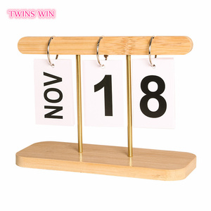 Trang gỗ chuyển bàn lịch phòng ăn văn phòng phòng ngủ nghiên cứu phòng khách Máy tính để bàn lịch 477 - Product Image 6