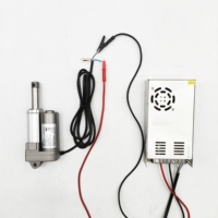 Actionneur électrique linéaire 12V, moteur DC haute vitesse, mini 50 Lbs. Lève-table pour bureau debout, durable, avec potentiomètre et capteur à effet Hall