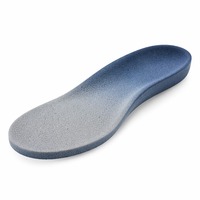 Semelle intérieure en mousse PU à cellules ouvertes lavable, respirante, anti-odeur, amortissante, avec soutien de la voûte plantaire pour chaussures de sport, de course et de travail
