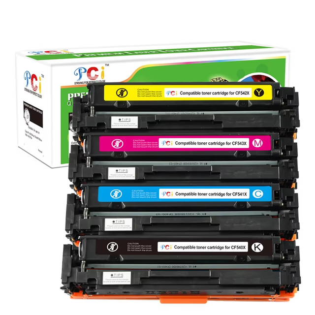 PCI Brand Wholesale HP Color for LaserJet Pro M254dw M254nw Compatible Toner Cartridge CF500A CF501A Cartridge 202x Cf500x