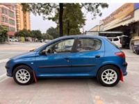 Jantes en alliage d'aluminium chromées à 10 branches, style ZE40, forgées par flux, 6.5J/7.0J, 15 pouces, 4108, blanches, pour course, neuves, Peugeot 206 301