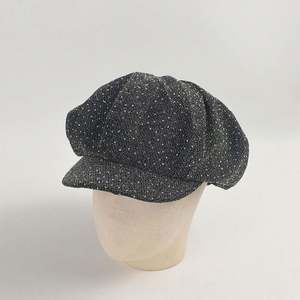 Boina de Moda Retro Otoño Invierno 2024 con Pedrería y Diseño de Nubes Estrelladas, Versión Coreana, Gorra Newsboy para Mujer - Product Image 1