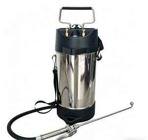 Pulverizador Manual de Acero Inoxidable de 5L - Pulverizador de Jardín de Alta Resistencia para Control de Plagas y Desinfección, Fácil de Usar, Alta Presión - Product Image 2