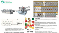 Machine d'emballage de chocolat en forme de cœur 3D avec application de colle en continu, entièrement automatique et personnalisable
