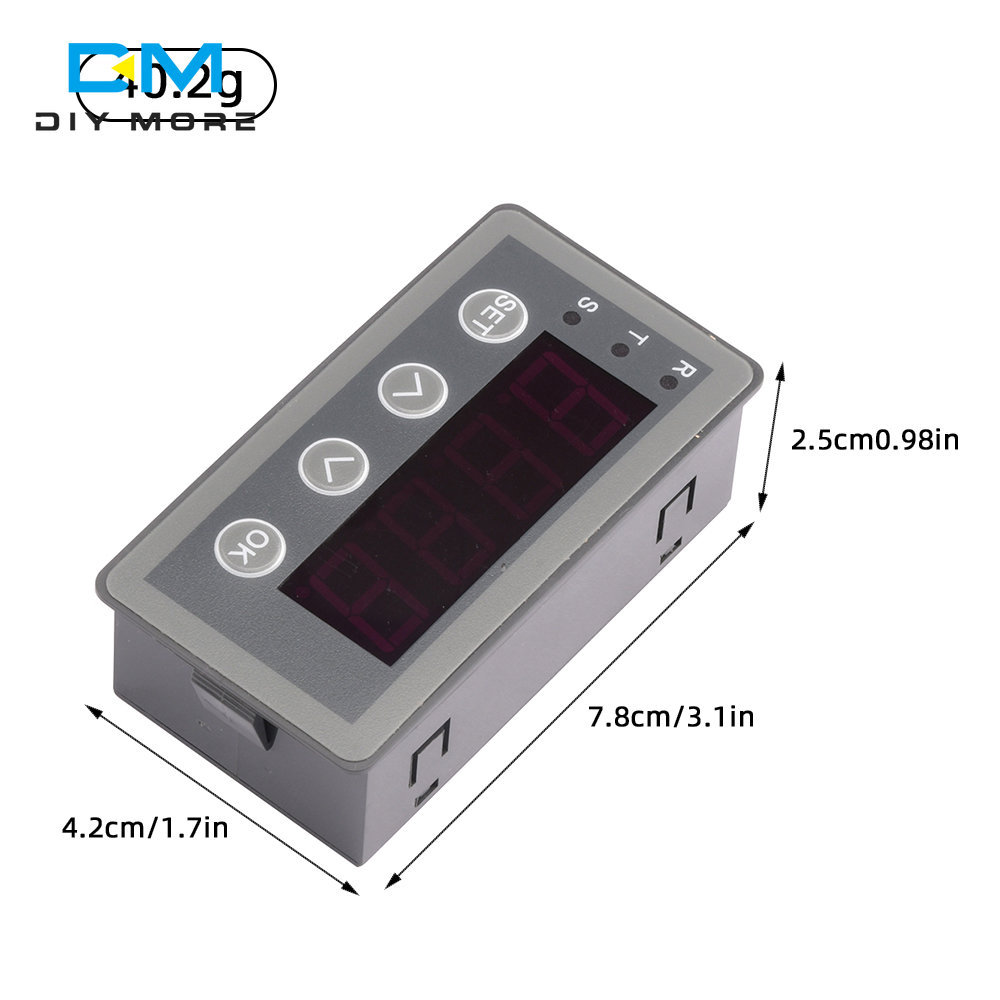 Produktbild von SIDNEY Digitales Anzeigemessgerät – 0–10V, 0–20mA, 2–10V, 4–20mA Analogeingang – Mit RS485-Option, 79x43x25 Mm, Für Sensoren Und Transmitter