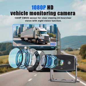 Sistema de Cámara Trasera Inalámbrica con Visión de 360 Grados y Visión Nocturna para Autos, Montacargas, Autobuses Escolares, Camionetas y Camiones - Product Image 6