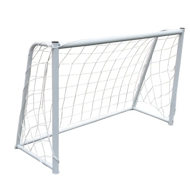 three -man system portable steel soccer goals